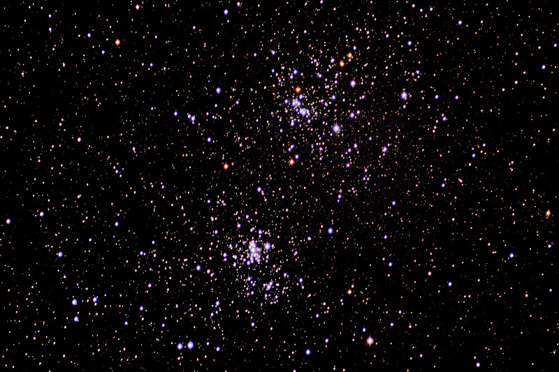 NGC_884_869_LRGB_20071006_3_5_5_5_5.jpg - Amas double de Perse NGC 884 et NGC 869 (LRGB 5m:5m:5m:5m bin: 1x1) - Plutt clair, sans lune, lger vent - William Optics Megrez 80 APO - ST-8XME - Renens 06/10/2007