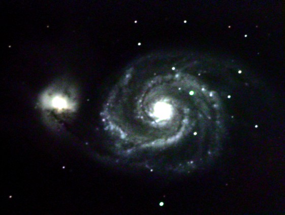 M51_20070408_4.png - M51 LRGB (exp: ) - LX200GPS f/6.3 - DSI Pro  - Renens 08/04/2007